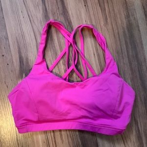 Size 8 pink bra